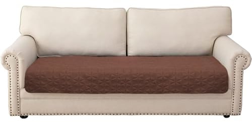 Taiyang 100% wasserdichte Sofabezug für Hund, Hundebettdecke, Hundebettabdeckungsschutz, Couchmöbelschutz für Kinder, Kinder, Hund, Katze (Kaffee, 76-180cm)