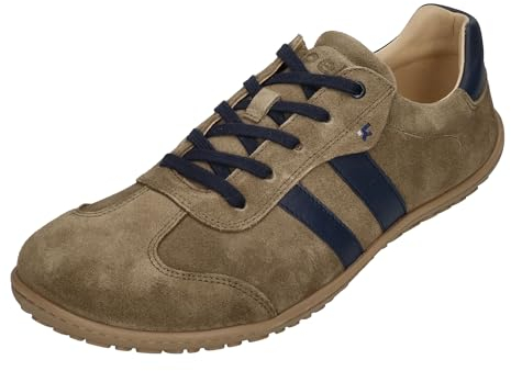 KOEL Barefoot Herrenschuhe - Sneakers ILO Suede - Olive, Größe:46 EU