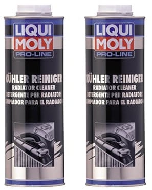 Radiator Cleaner Coolant System Flush 2x1L - Radiator & Cooling System Cleaner and Flush Treatment