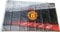 Manchester United FC Old Trafford Flag (91cm x 152cm) (Black/Red/Yellow)