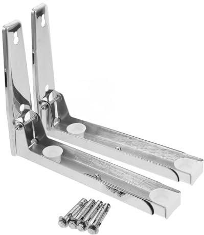 DONFAMDS Soporte De Acero Inoxidable Para Microondas Tipo Extensión Soporte Retráctil Para Microondas Para Cocina