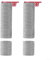 Cepillo de rodillo para Eureka RapidWash NEW730/para Eureka NEW730BK Kit de accesorios de aspiradora en seco y húmedo, cepillos de aspiradora (paquete de 2)