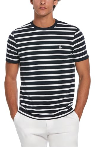 Original Penguin Men's Org Jrsy Breton Tee T-Shirt (Pack of 1)