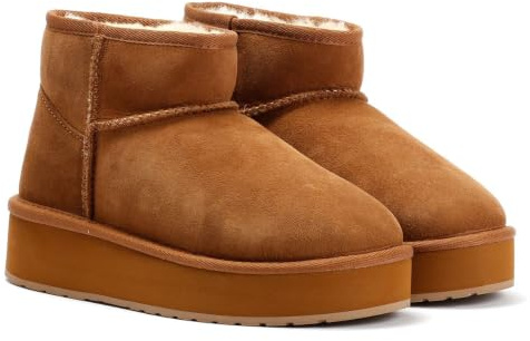 EMU Stiefelette Stinger Micro Flatform 2.0 - Chestnut D26EM07 W13296