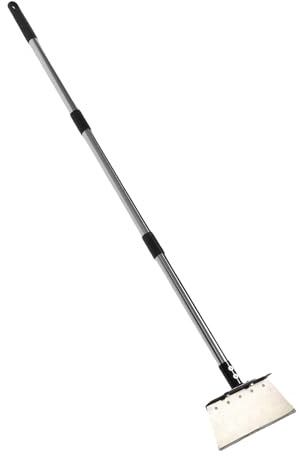 banapoy Garten-Flachschaufel, Manueller Kantenschneider, Rasenwerkzeug, Garten-Reinigungsschaufel, EIS-Schnee-Schaber, Bodenschaber für Rasenkanten, Jäten, EIS-Schnee-Entfernung