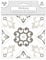 6 Stickers carreaux de ciment 15x15 cm cd3908