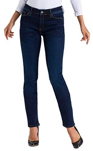 Cross Jeans Damen Anya P 489-165 Slim Jeans, Blau (Dark Blue 136), W27/L34
