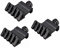 3 Stück 45 Grad Winkel Tactical Scope Mount Aluminium Offset 4 Slot Seitenschiene RTS Airsoft 45mm 20mm Picatinny Weaver Laser Basis Adapter