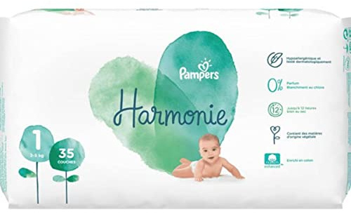 Pampers (Alte Version), Windeln Größe 2-5 kg Hypoallergen Stücke, Mehrfarbig, 35 stück