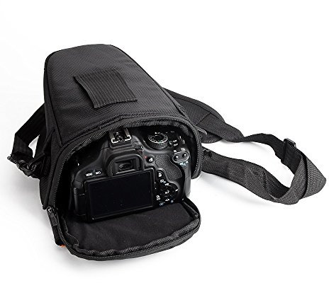 K-S-Trade Camara Case For Nikon D780 Compatible With Nikon D780: SLR Should Bag Camerabag Colt Design Rainproof Anti-shock DSLR DSLM SLR, Bridge Etc., Black -