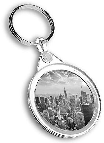 1 x Foto-Schlüsselanhänger – New York USA Skyline Stadtbild | Schlüsselanhänger | Charm | #43279