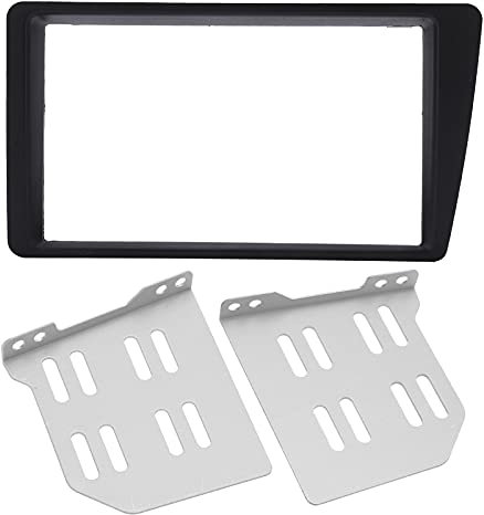 Adaptador estéreo de radio doble Din Reemplazo del marco del tablero de la fascia para Honda Civic LHD 2001-2005