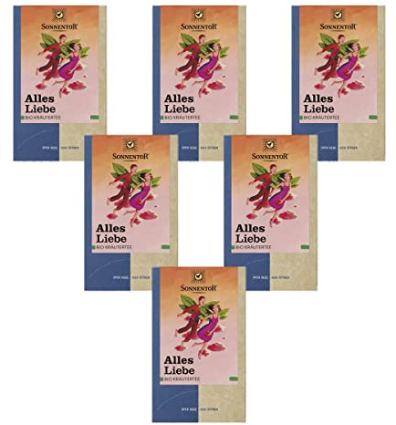 Sonnentor - Alles Liebe Kräutertee Filterbeutel bio - 18 g - 6er Pack