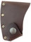Valhalla Gear, Hatchet Blade Cover Handmade from Full Grain Leather - Protector Case Cover, Small Axe Blade Safety Sleeve, Camping Accessory, Lumberjack Outdoor Essentials - Bourbon Brown