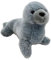 Sweety Toys 4980 Robbe Plüschtier Seehund 18 cm grau