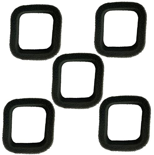 Emiif 5 filtros de aire para varias desbrozadoras de 50 mm x 43 mm, esponja y filtro de aire