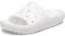 Crocs Unisex Adults,Classic Slide v2, White, 6 UK Men/ 7 UK Women