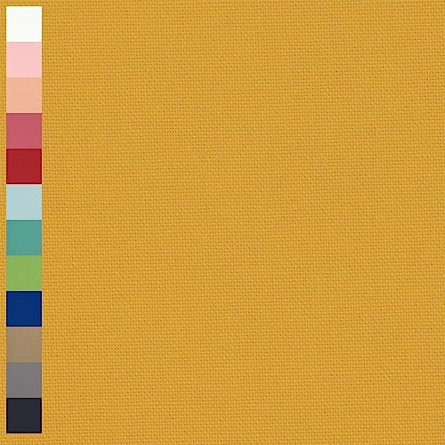 Canvas Stoff Fabian aus 100% Baumwolle, Leinenoptik, uni ockergelb (Länge am Stück: ab 0,50m / Breite: 140cm)
