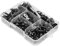 JNNJ 177 Pcs Kit de Boulons de Carénage de Motos, Ensemble de Vis D'écrou de Rondelle de Pare-Brise, Clip de Fixation Universel En Aluminium pour Les Sports Motorisés Et La Course de Moto(Noir)