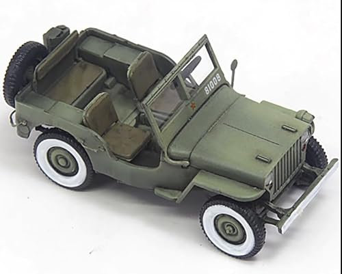 FloZ Modèle S pour Willys pour Jeep China PLA Military Parade No.81008 1/72 Réservoir Pré-construit Modèle