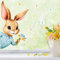 Wandtattoo Loft Fensterbilder Frühling Selbstklebend Osterhase & Schmetterlingen Motiv – A4 Bogen, Wiederverwendbar – Deko Frühling, Frühlingsbild Fenster, Fensterdeko Frühling, Fensterbild Ostern