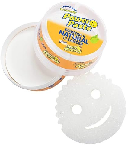 Scrrub Daddy Power Paste 250g - It’s a Powerful Natural Paste For Cleaning, With An Exclusive Dye-Free Scrrub Mommy.
