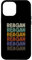 Coque pour iPhone 14 Pro Max REAGAN Stylet rétro vintage des années 90