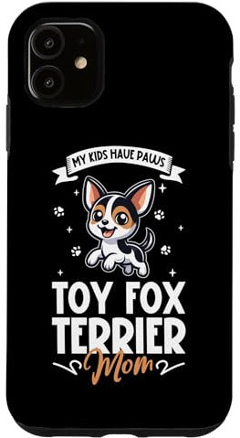 Hülle für iPhone 11 American Toy Terrier Mama