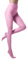 Malustar Collants colorés 40 deniers pour femme, collants semi-opaques doux et extensibles, rose, S-L