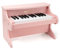 ZIPPY MAT Niños Piano Teclado, 25 Teclas Piano Digital para Niños, Mini Música Instrumento Educativo Juguete, Piano de Madera para Niños Pequeños Niñas Niños (Rosa)