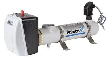 Pahlen Elektroheizer Kompakt/Heizstab aus Incoloy 18 kW mit Durchflussschalter