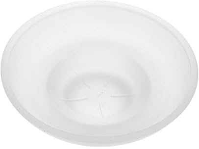 VICASKY Frosted Glass Soap Dish, Round Replacement Soap Dish Holder Universal Accessories Cleansing Bar Storage Container for Hotel Bathroom Kitchen Sinks Countertops