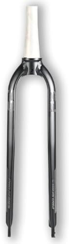 DECAKE Fourche Rigide pour VTT en Alliage d'aluminium 26, 27,5, 29, Universelle 1-1/8, Droite 1-1/2, Conique, Frein à Disque, Fourche Avant à dégagement Rapide 9 x 100 mm (Conique, 2