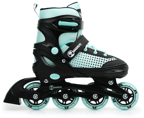 Madivo Horizon Inliner VERSTELLBAR | ABEC-5 Kugellager Inlineskates | für Damen - Mädchen - Kinder | Größen: 30-33, 34-37, 38-41