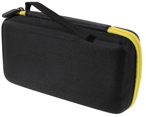 Multimeter Tasche aus Nylon, Leicht und Tragbar, Schützt Werkzeuge | Werkzeugtasche für Gürtel, Schwarze Messgerätetasche, für Schrauben und Zubehör, Kompakt zum Verstauen