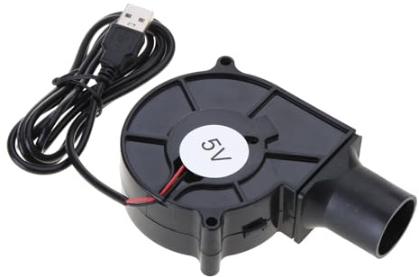 Ventile Per Barbecue Alimentazione USB 7 Cm 3700 Giri/Min 5V Afidamento Portatile Alimentato USB Con Velocità Per La Ventola Da Campeggio Picnic Cucina Esterna