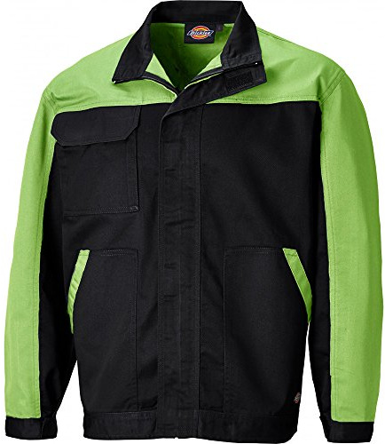 Dickies ED24/7JK BKLXS Size X-Small Everyday Jacket - Black/Green