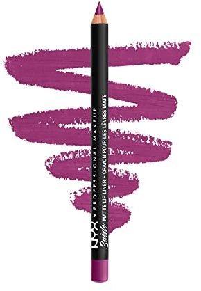NYX PROFESSIONAL MAKEUP Women's Cosmetics Multicoloured One Size Lip Color Lip Liner Eyeshadow-Pencil Matte Finish Glitter