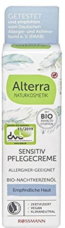 Alterra Sensitiv Pflegecreme Parfümfrei, 50 ml