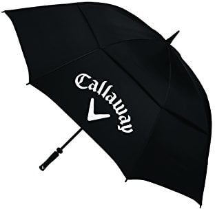Callaway Golf Classic Regenschirm, 160 cm, Black/White