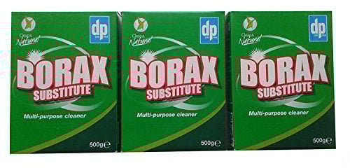 Dripak Dishwasher Detergent, 500g x 3 Pack, Unscented, Powder, Harsh Chemical Free, Gentle and Strong