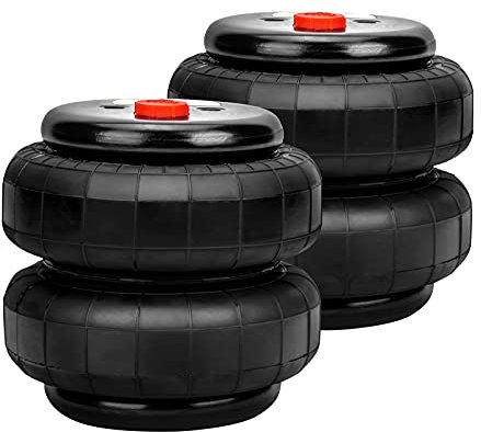 maXpeedingrods Coppia Molle Sospensioni ad Aria Universale Standard 2500lbs per Ford F150/F250 per Chevrolet per Silverado per Dodge per Ram