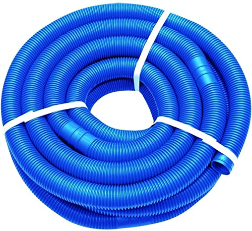 well2wellness® Poolschlauch 32mm - Blauer Schwimmbadschlauch - Teilbar - Formstabil - 10 Meter