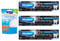 Wisdom Active Whitening Activated Charcoal Toothpaste Pack of 3 with Flosser
