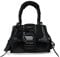 Steve Madden Damen Top Handle Diego Crossbody mit Tragegriff Oben, Schwarz