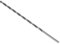 CoCud Extra Long Twist Drill Bit, 3mm Drill Diameter 120mm Length, High Speed Steel Straight Shank Jobber Drill Bit - (Applications: for Wood Malleable Iron Aluminum Plastic), 1-Piece