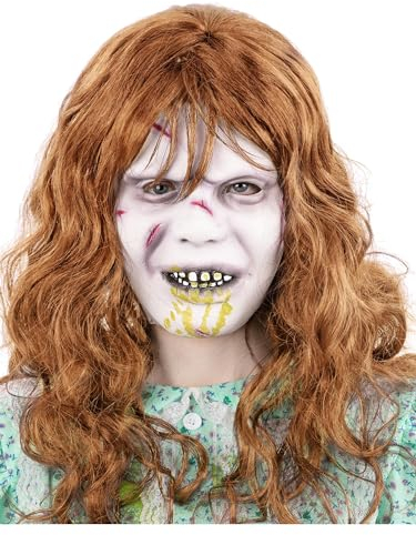 Smiffys The Exorzist, Regan-Maske, Bedruckt, EVA