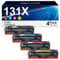 HALLOLUX 131X 131A Toner Kompatible für HP 131A 131X CF210X CF210A Toner für HP Laserjet 200 Color MFP M276nw Toner für HP M276n M251n M251nw M276 M251 Drucker (4er-Pack,Schwarz Cyan Gelb Magenta)
