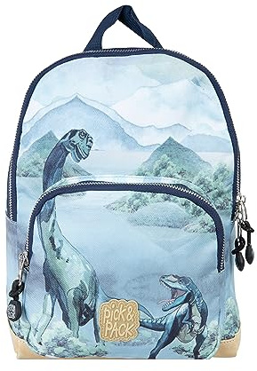 Pick & Pack - Unisex All About Dinos S/Staubiges Grün (Standard Größe) Rucksack - 1 Stück