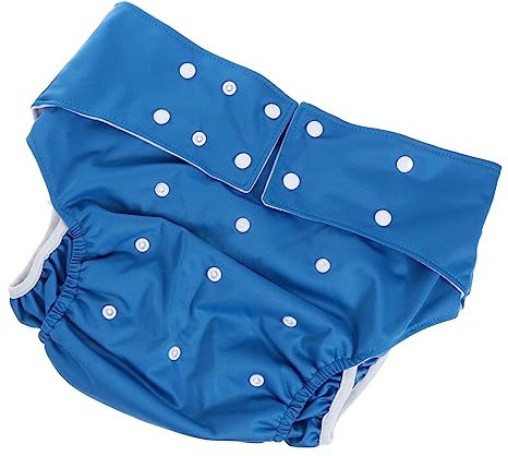 ABOOFAN Wiederverwendbare Auslaufsichere Erwachsenenhose Aus Anpassbare Atmungsaktive Unterwäsche Für Inkontinenzpflege Für Damen Und Herren Blau